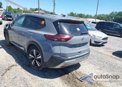 2023 Nissan Rogue Platinum Intelligent Awd from USA, damaged, VIN JN8BT3DD6PW314911